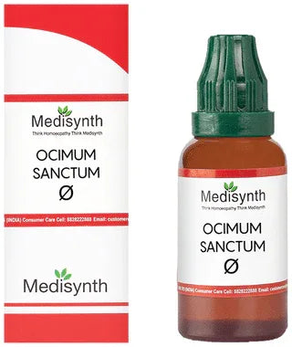 Medisynth Ocimum Sanctum bottle of 30 ml mother tincture