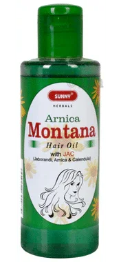 Sunny Herbals Arnica Montana Hair Oil bottle of 100 ml oil