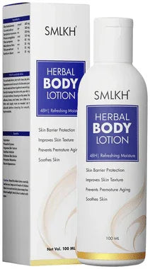 Smlkh Herbal Body Lotion bottle of 100 ml lotion