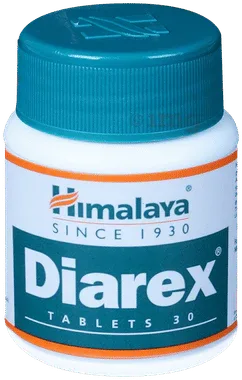 Himalaya Diarex Tablet bottle of 30 tablets
