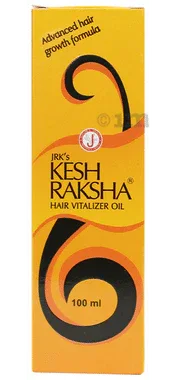 Kesh Raksha Hair Vitalizer Oil | Effective Herbal Hair Fall Oil bottle of 100 ml oil