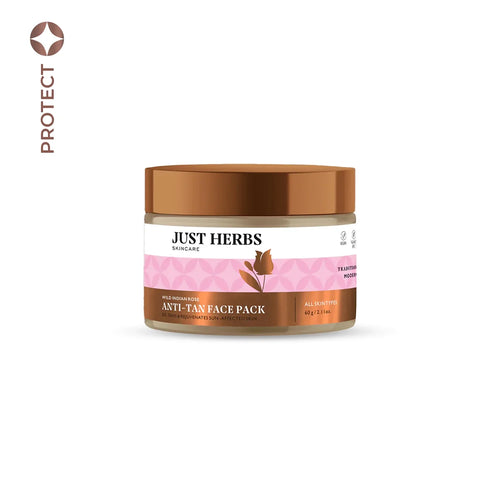 Anti-Tan Face Pack - Wild Indian Rose