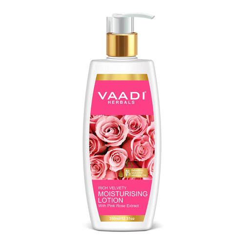 Moisturising Lotion With Pink Rose Extract (350 ml)