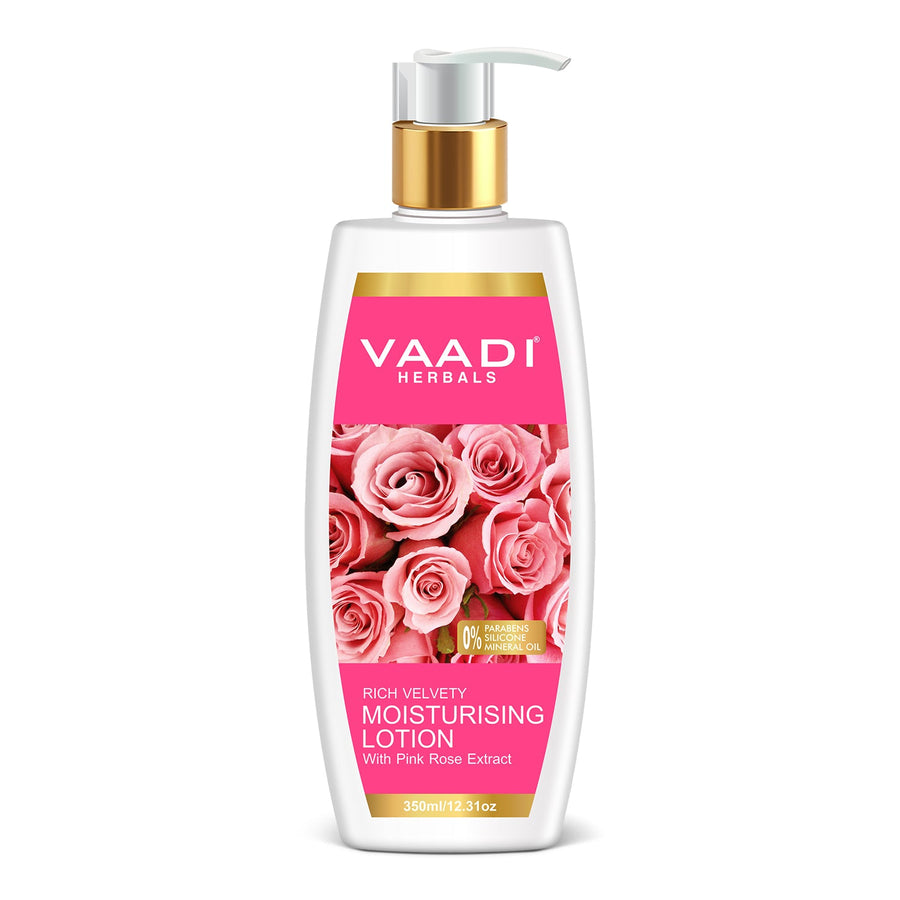 Moisturising Lotion With Pink Rose Extract (350 ml)