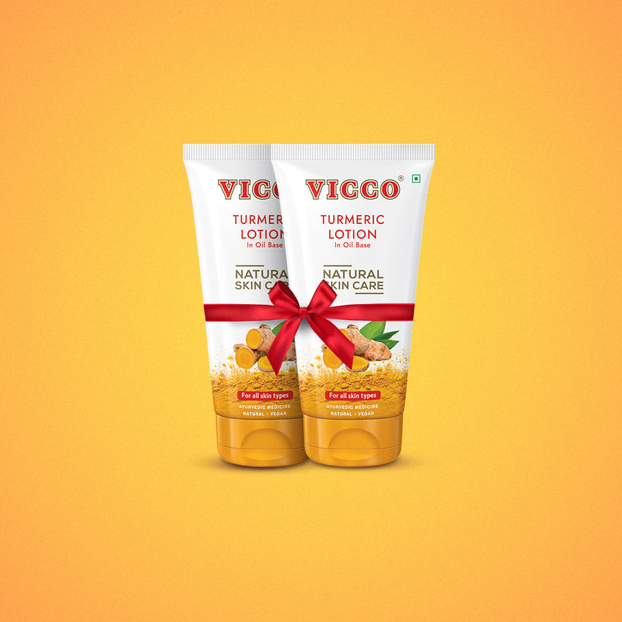 Vicco Turmeric Lotion In Oil Base