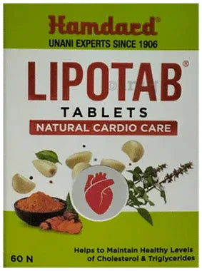 Bestseller Hamdard Lipotab Tablet for Heart Health & Cholesterol Management