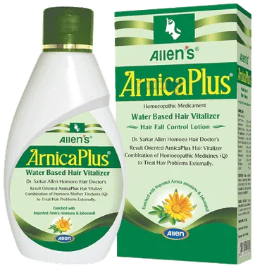 Allen Laboratories Arnica Plus Water Based Hair Vitalizer (100ml Each) box of 1 bottle
