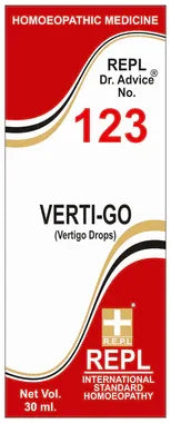 REPL Dr. Advice No.123 Verti-Go Drop bottle of 30 ml drop