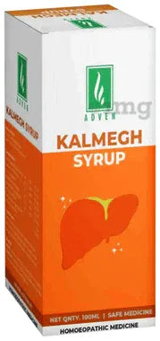Adven Kalmegh Syrup bottle of 100 ml syrup