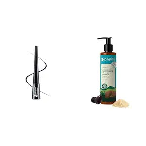 Pilgrim Black Scandal Eyeliner Pencil Intense Matte Finish Smudge Proof Pencil Enriched Wi