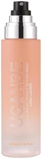 UCANBE Dewy & Bright Makeup Setting Fixer Spray, Moisturizing Finishing Spray Long Lasting Face Mist, Lightweight Hydrate Make Up Sprays for Natural Glow, 200ml 7 Fl Oz