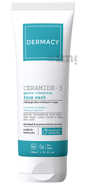 Dermacy Ceramide 3 Gentle Cleansing Face Wash tube of 100 ml face wash