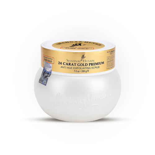 Shahnaz Husain 24 Carat Gold Premium Anti-Age Exfoliating Scrub - 200g