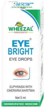 Wheezal Eye Bright Eye Drop bottle of 5 ml eye drop