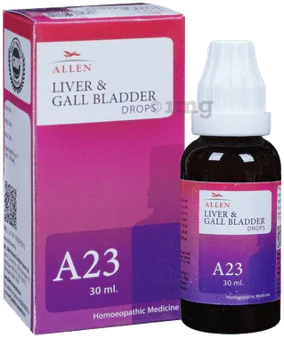 Allen A23 Liver And Gall Bladder Drop bottle of 30 ml drop