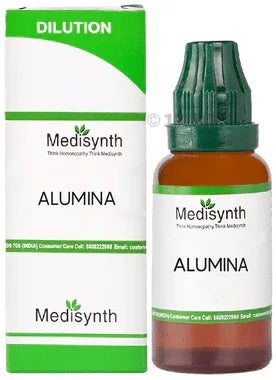Medisynth Alumina Dilution bottle of 30 ml dilution