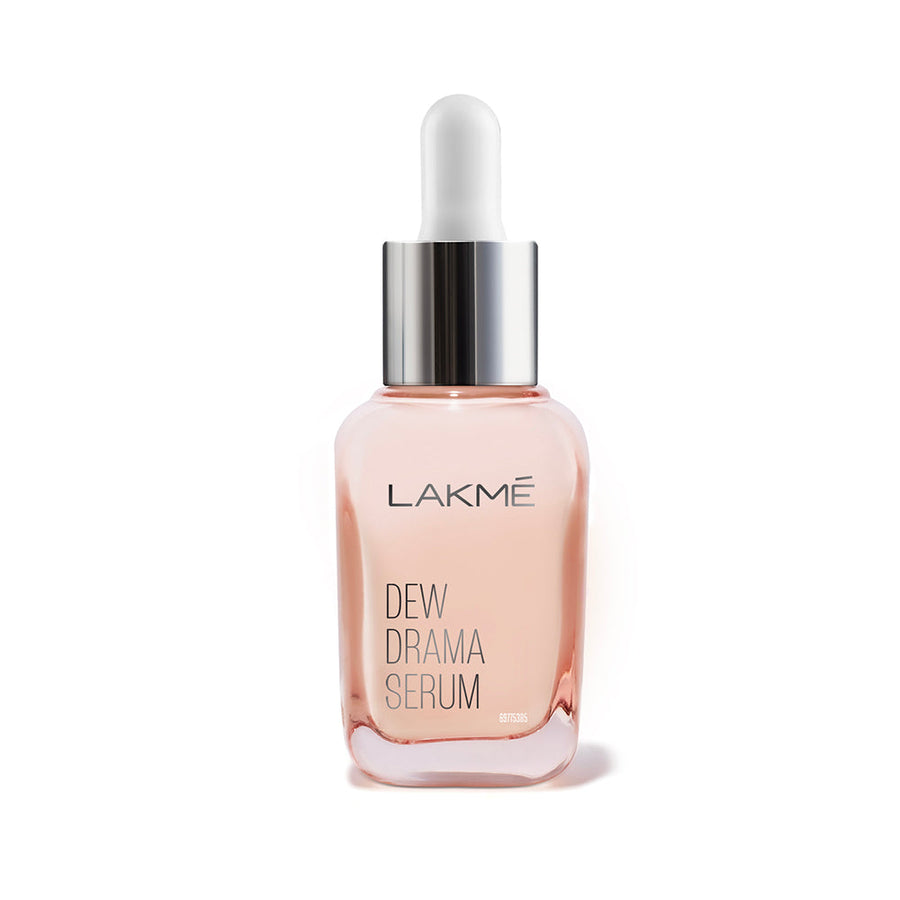 Lakmē Dew Drama Serum 6% Vitamin E & Pro-Ceramide for Skin Barrier & Dewy Radiance 15ml