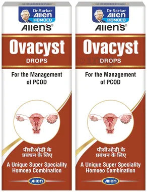 Allen Laboratories Ovacyst Drop (30ml Each) combo pack of 2 bottles