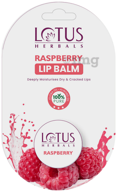 Lotus Herbals Lip Balm Raspberry tube of 5 gm balm