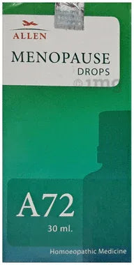 Allen A72 Menopause Drop bottle of 30 ml drop