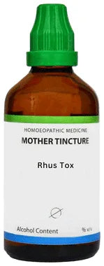 LDD Bioscience Rhus Tox Mother Tincture Q bottle of 100 ml mother tincture