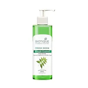Biotique Fresh Neem Pimple Control Face Wash | 200ML