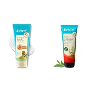 Pilgrim 2% Niacinamide Glow Sunscreen SPF 50 +++ for Women and Men with Spanish Squalane 5
