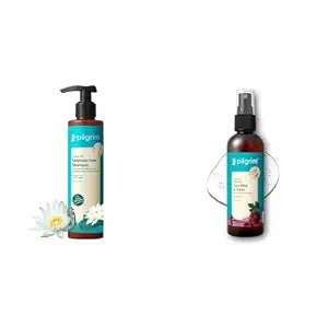 Pilgrim Mild Sulphate Free Shampoo (Argan Oil) For Dry Frizzy Hair, Men and Women, No