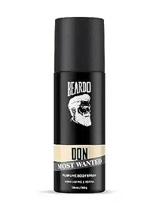 Beardo DON MOST WANTED Perfume Body Spray for Men, 120ml