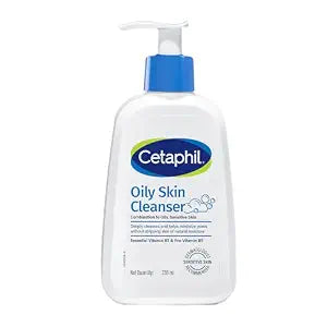 Cetaphil Oily Skin Cleanser, Daily Face Wash For Oily, Acne Prone Skin, Gentle Foaming, 23