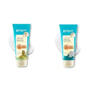 Pilgrim 2% Niacinamide Glow Sunscreen SPF 50 +++ for Women and Men with Spanish Squalane 5