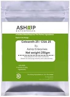 Ashrip Enterprises 250gm Ceteareth 25/ CSA 25 For Shampoos, Conditioners,Serums,Hair Mask,Hair Gel,Creams, Anti wrinkles,Sunscreens,Balms, Lotions And Makeup Remover