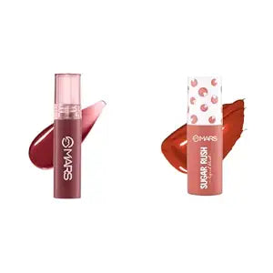 MARS OBSESSEED Lip Gloss 3.5 ml 07-DAY DREAMER MARS Sugar Rush Liquid Blush 06-PEACH PIE