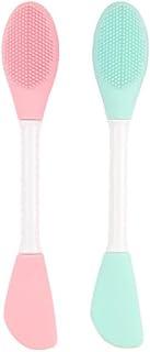 ETSAP Silicone Face Mask Applicator, Facial Mask Brushes for Mud, Charcoal, Clay Mixed Mask, Soft Makeup Beauty Brush Tools for Apply Cream, Lotion (2 Packs)