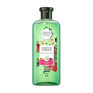 Herbal Essences bio:renew White Strawberry & Sweet Mint SHAMPOO, 400ml, No Parabens No Col