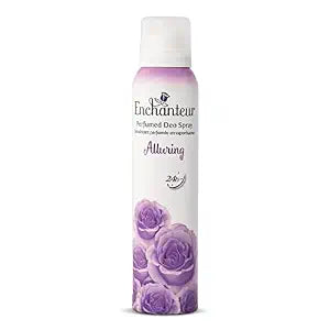 Enchanteur Alluring Perfumed Deo Spray for Women with 24-Hours Odour Protection | 150ML