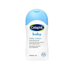 Cetaphil Baby Daily Lotion, Suitable for baby’s delicate skin, Shea Butter and Vit E, Derm