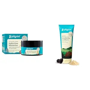 Pilgrim Korean Light Gel Oil Free Hydra Glow Moisturizer Cream 100 g & Amazonian Patuá & K