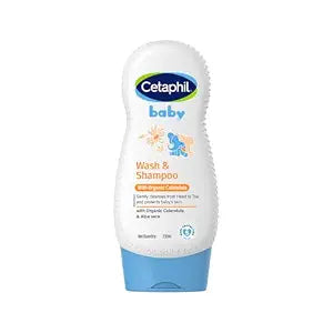Cetaphil Baby Wash & Shampoo with Organic Calendula 230 ml