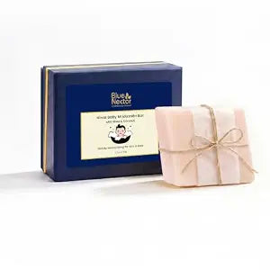 Blue Nectar Mridusnan Baby Soap Bar with Ghee & Coconut Oil | 150GMS