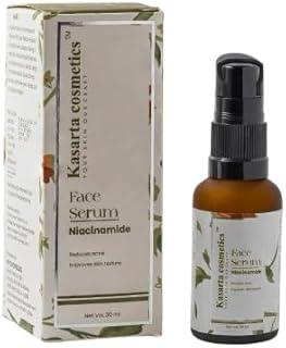 KASARTA COSMETICS Niacinamide Face Serum for Women and Men | Natural Non-Sticky Fast Absorbing Formula | 30 Ml