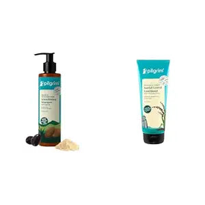 Pilgrim Patua & Keratin Hair SMOOTHENING SHAMPOO for Dry & Frizzy hair 200 ml & Anti Hairf