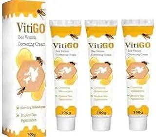 SUCCHA COSMETICS Vitigo Bee Venom Treatment Cream for All Skin Types Vitigo Been Venom Treatment Cream Treatment for Radiant Healthy Skin (3PCS)