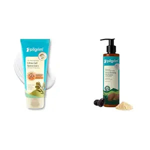 Pilgrim 2% Niacinamide Glow Sunscreen SPF 50 +++ for Women and Men with Spanish Squalane 5