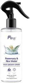 Rosemary & Rice Water Hair Growth Spray – Natural Hair Care Mist for Hair Fall Control | Hair Styling, Shine & Density Booster | Scalp Spray & Fixing Serum for Men & Women
