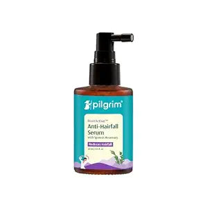Pilgrim RootActive Anti-Hairfall Serum With Spanish Rosemary, Caffeine, Biotin, Capilia Lo