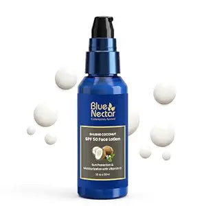 Blue Nectar Coconut Sunscreen SPF 50 Face Lotion | 50GMS
