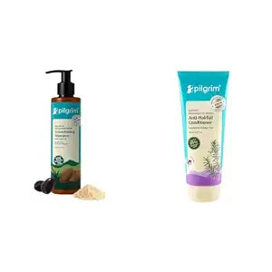 Pilgrim Patua & Keratin Hair SMOOTHENING SHAMPOO for Dry & Frizzy hair 200 ml & Spanish Ro