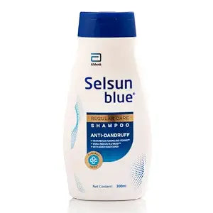 Selsun Blue Regular Care Shampoo for Men and Women with Added Conditioner, Helps Reduce Fl