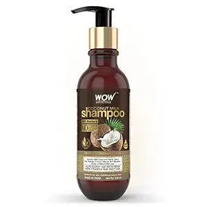 WOW Skin Science Coconut Milk Shampoo - No Parabens, Sulphate, Silicones, Color & Salt - D